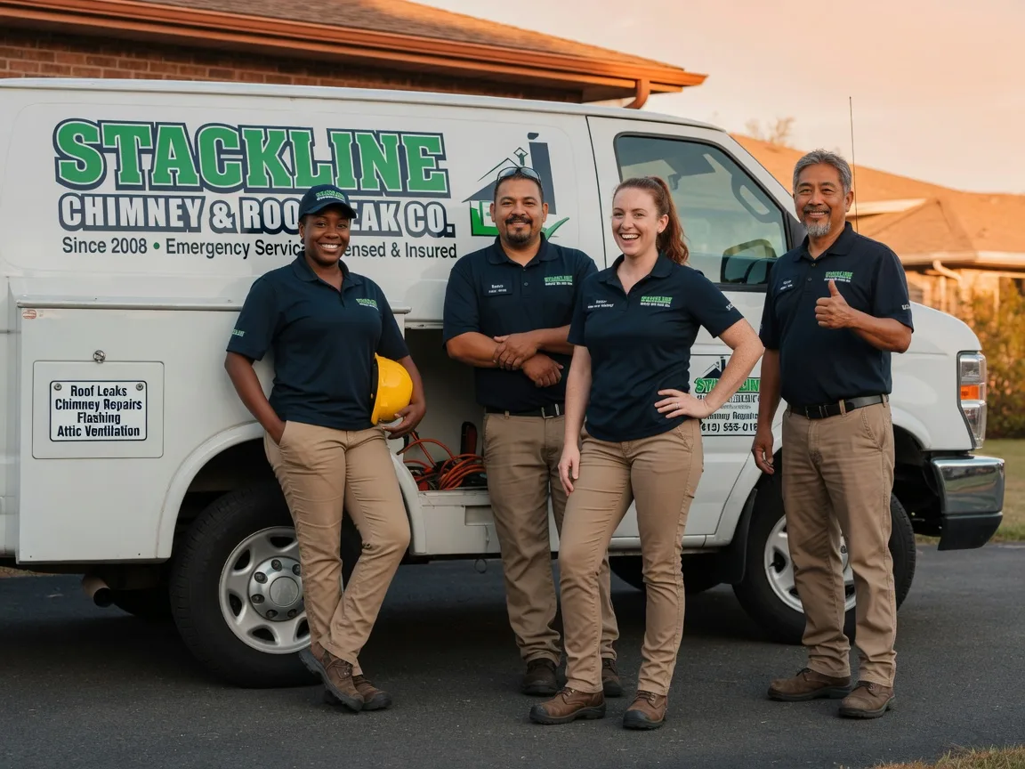 Chimney flashing repair company in Biddle, MT